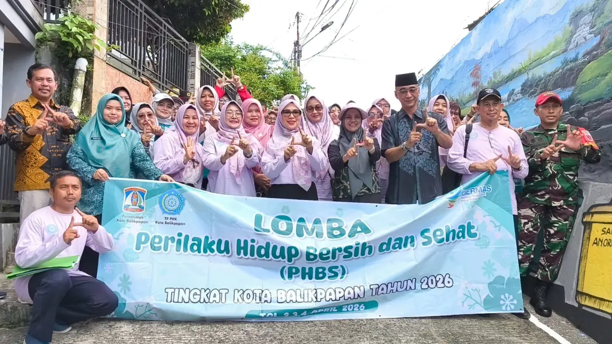 Kehadiran Ketua TP-PKK Kota Balikpapan Nurlena Rahmad Mas