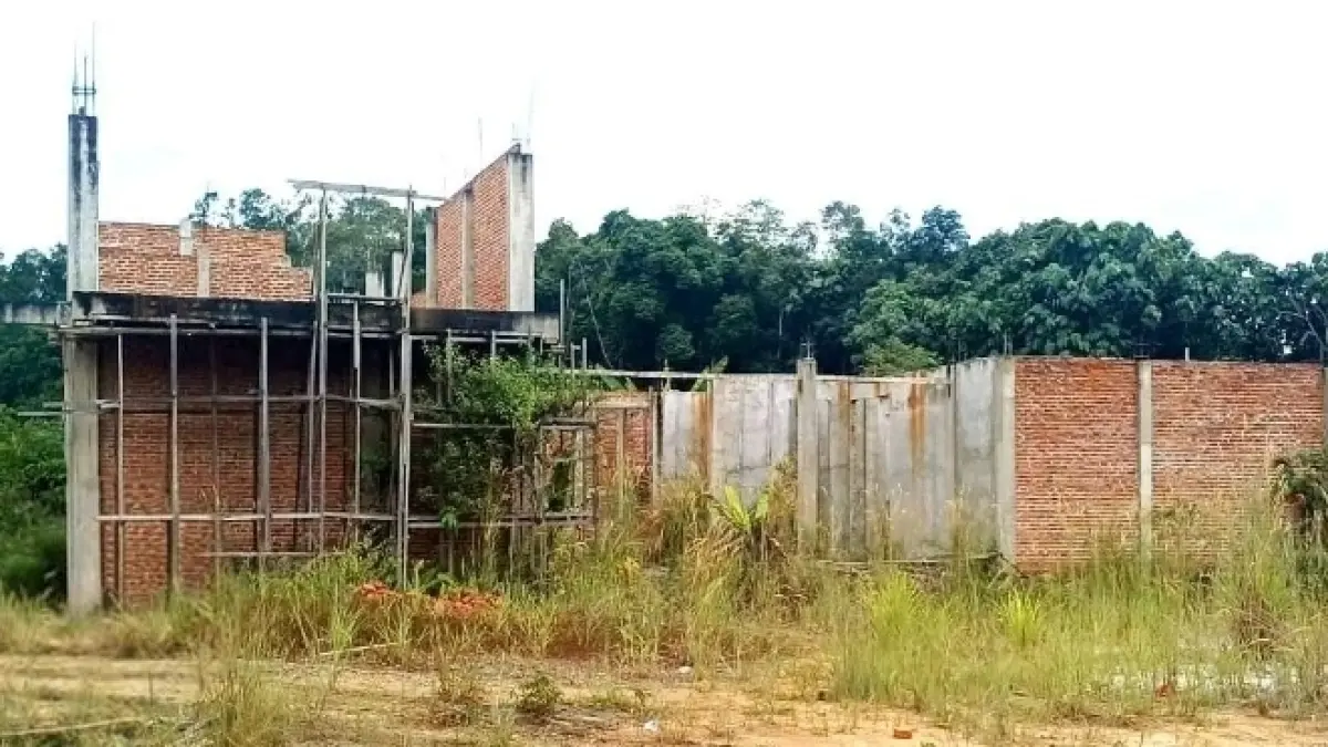Bangunan Puskesmas Dilang Puti di Bentian Besar yang sempat mangkrak sejak 2023 akan dilanjutkan pembangunannya.