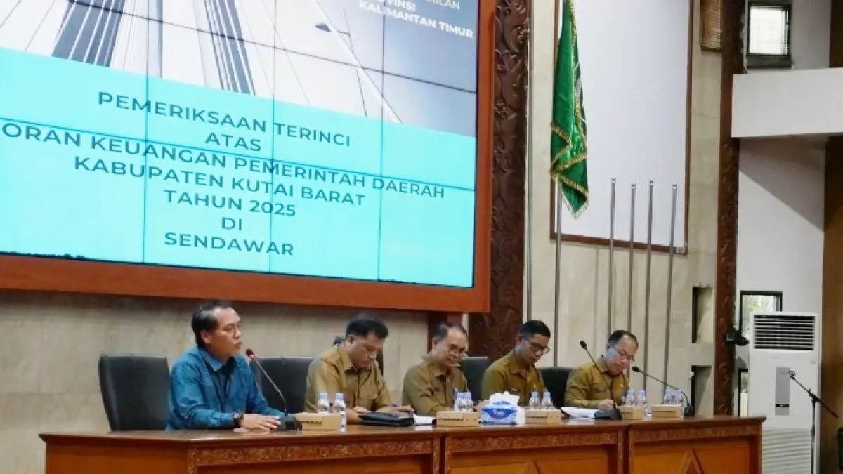 KOORDINASI: Rapat Entry Meeting tandai dimulainya pemeriksaan terinci atas LKPD Tahun Anggaran 2025 bersama BPK RI Perwakilan Provinsi Kalimantan Timur