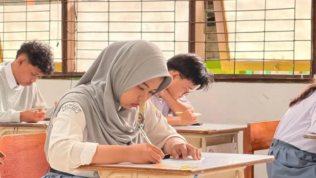 Prestasi siswa SMA Negeri 2 Bontang meningkat pada SNBP 2026. Sebanyak 44 siswa lolos ke berbagai perguruan tinggi negeri. (ADIEL KUNDHARA/KALTIM POST)