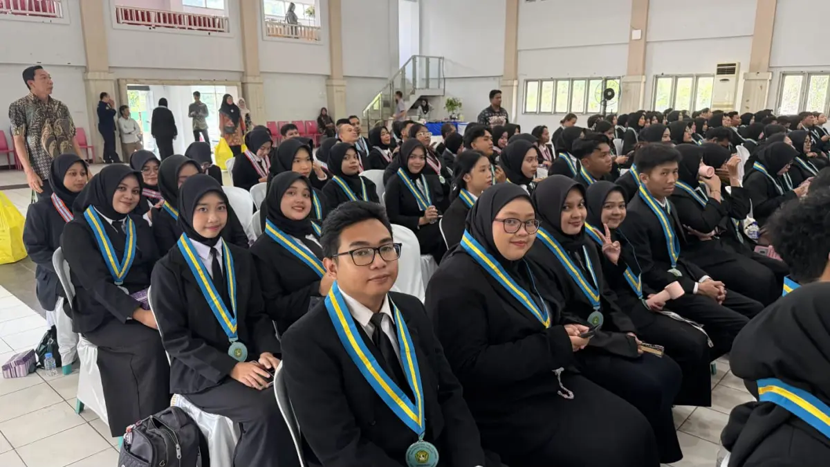 Yudisium Gelombang I 2026 FKIP Unmul digelar, ratusan lulusan ikuti prosesi.