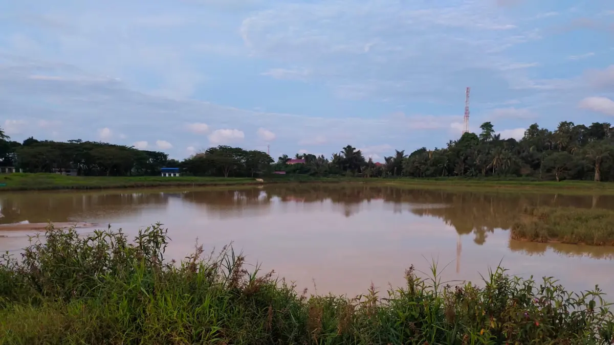 BERGANTUNG:&nbsp;Penambahan volume tampung Waduk Kanaan sementara ini bertumpu pada anggaran pengerjaan dari Pemprov Kaltim pasca penundaan pengerjaan melalui skema tahun jamak. (ADIEL KUNDHARA/KP)