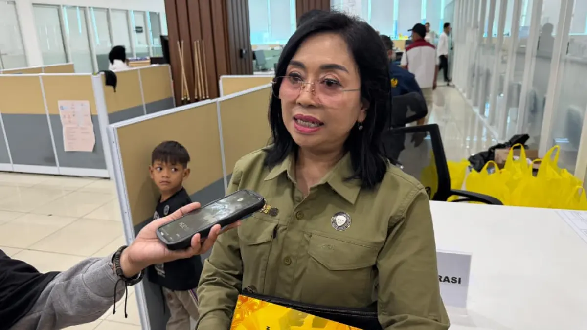 PROYEKSI: Kepala Disparpora Balikpapan Ratih Kusuma bahas soal proyeksi menuju Porprov Paser.
