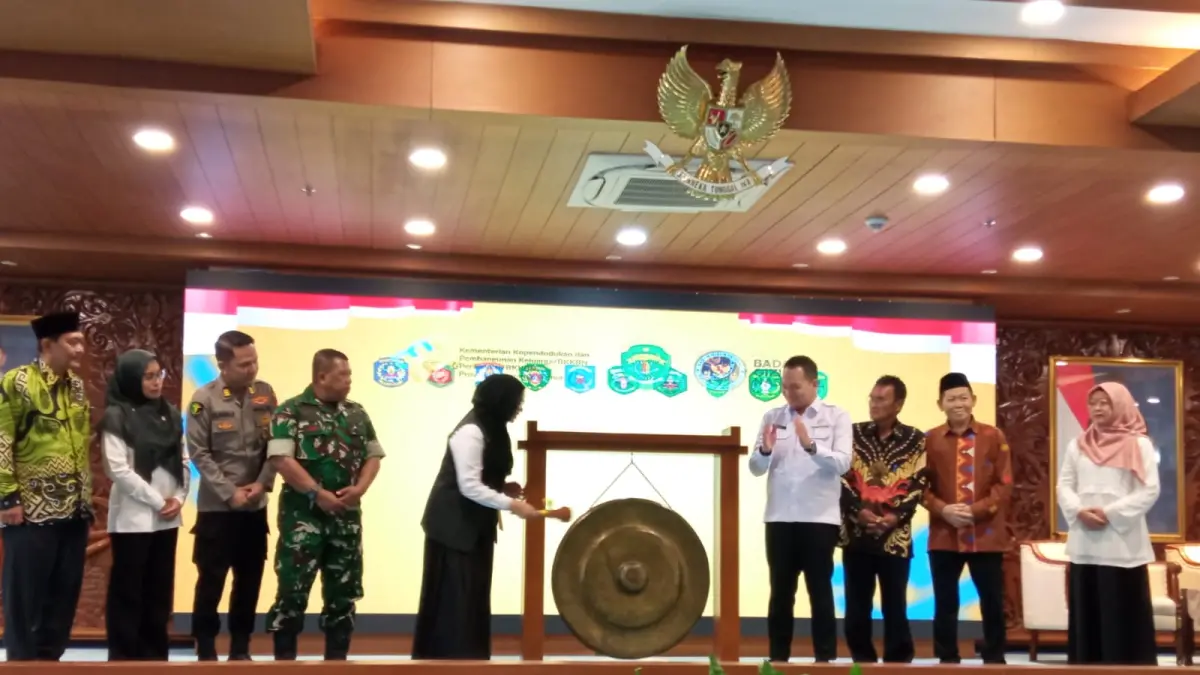 Rakorda Bangga Kencana 2026 pada Rabu (8/4) di Ruang Serbaguna Ruhui Rahayu, Kantor Gubernur Kalimantan Timur.