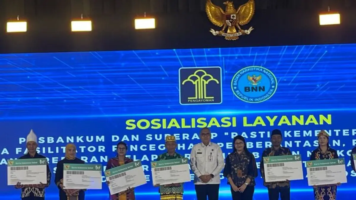 Sosialisasi layanan Posbankum.