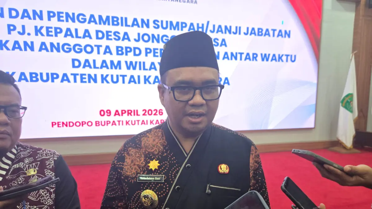 Bupati Kukar Aulia Rahman Basri.