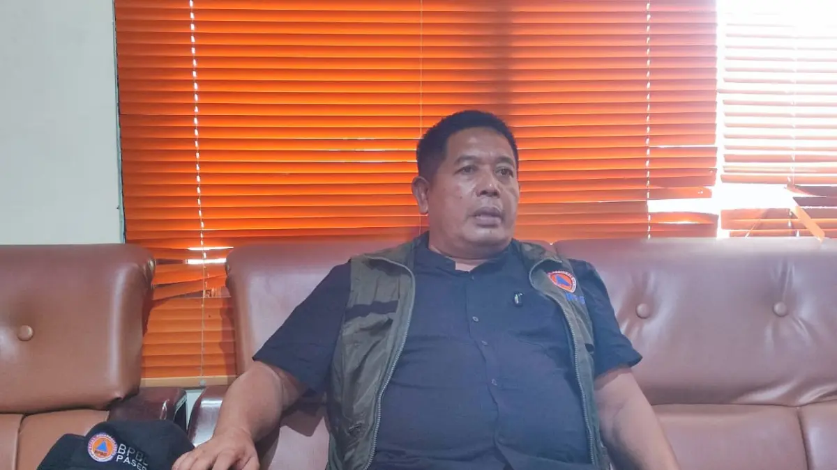 Kepala BPBD Paser, Ruslan.