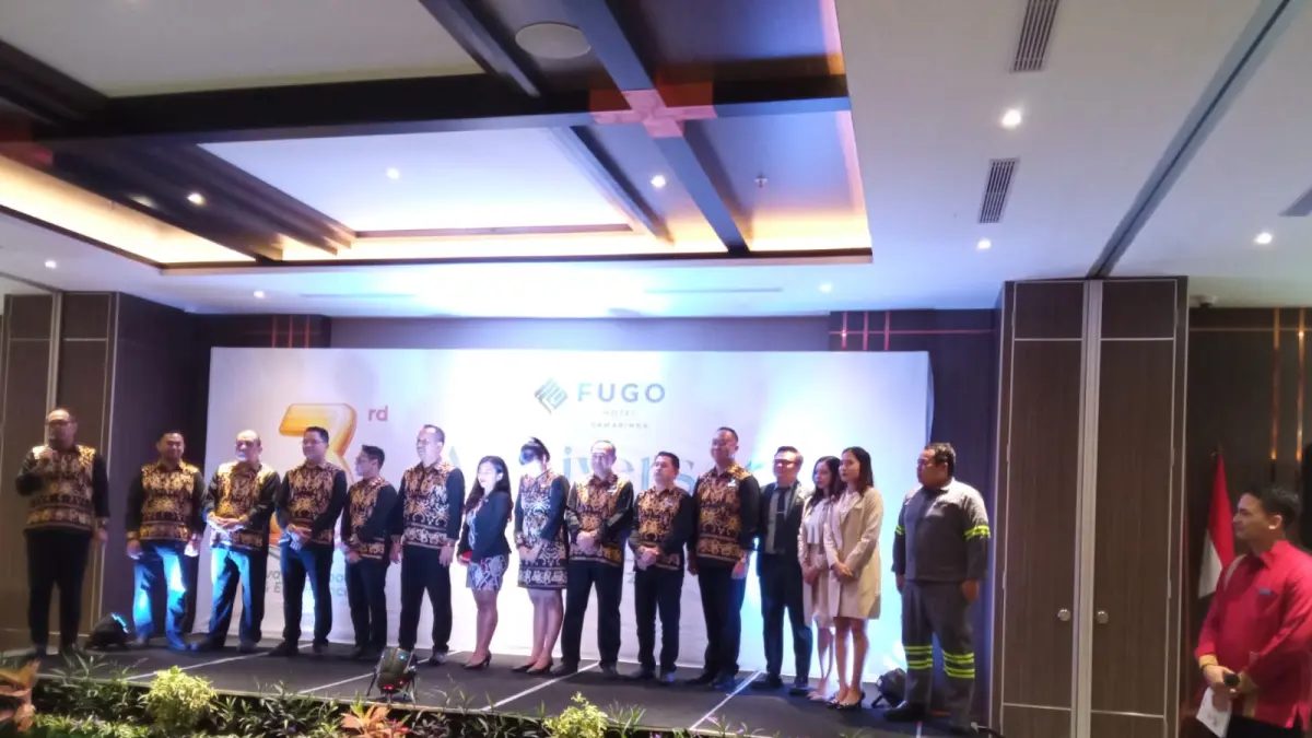 TERUS BERKEMBANG: Acara berlangsung meriah dengan berbagai hiburan, mulai dari penampilan tarian daerah, live musik, hingga jamuan makan malam dengan sajian khas FUGO Hotel Samarinda.