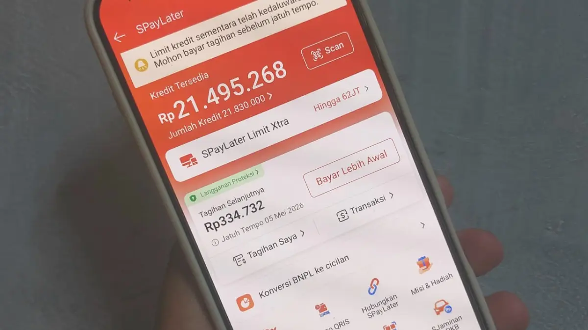 BAYAR NANTI: Buy Now Pay Later (BNPL) menunjukkan lonjakan signifikan. Tumbuh Rp 27,8 triliun dengan jumlah rekening 30,55 juta.
