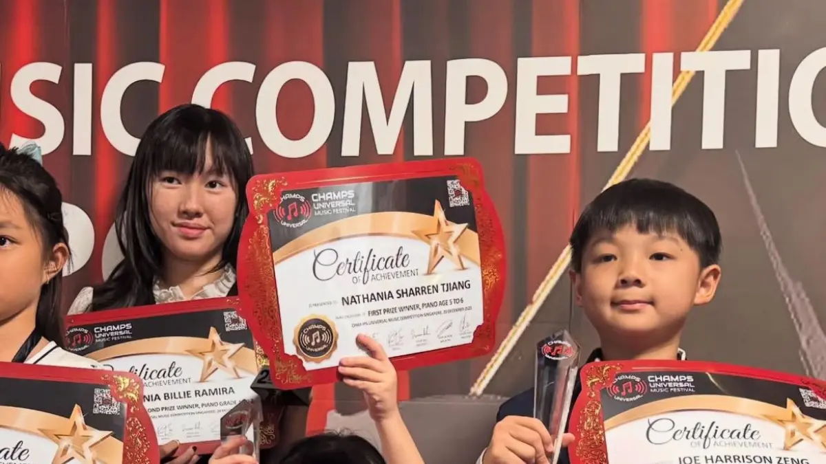 &nbsp;

JUARA: Salah satu murid dari El