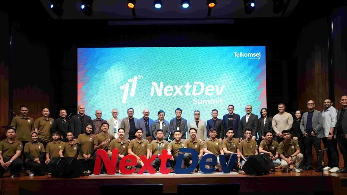 KOMPAK: NextDev Summit 2026, puncak dari program impact incubator NextDev ke-11. Menampilkan Final Pitching 10 technopreneur terbaik Indonesia.