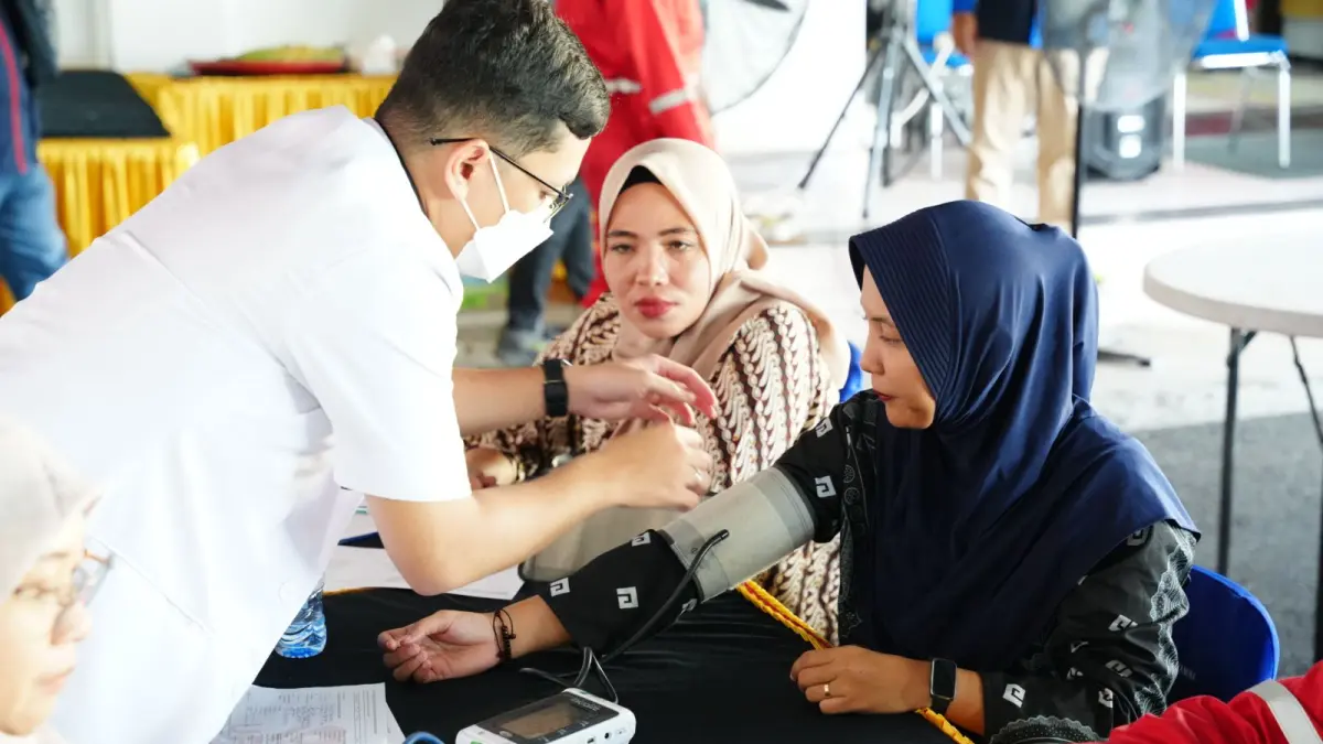 SETETES BEGITU BERARTI: Hari Kesehatan Dunia 2026, PT Pertamina Patra Niaga (PPN) Kilang Balikpapan menyelenggarakan kegiatan donor darah sebagai upaya nyata mendukung kesehatan pekerja serta masyarakat sekitar.