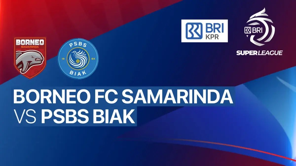 Link live streaming Borneo FC vs PSBS Biak Sore Ini. (Vidio.com)