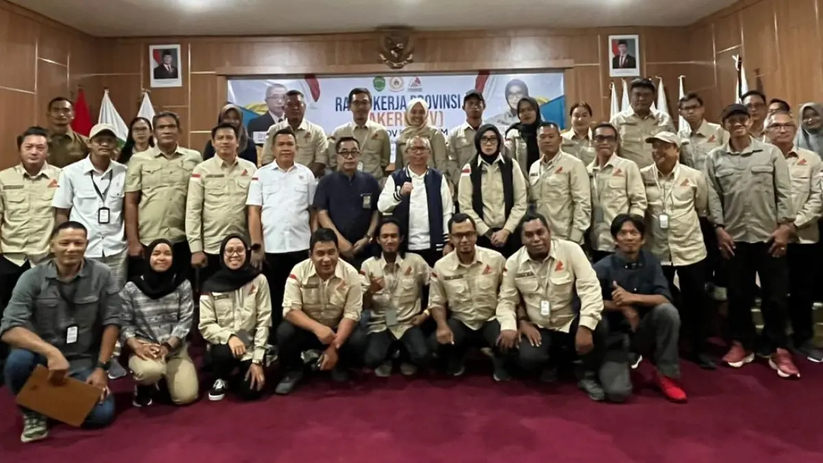 Pengurus FPTI Kaltim saat rakerprov di Samarinda. (FOTO NASYA/KP)