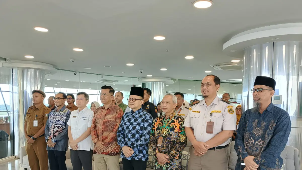 DUKUNG UMKM: Business matching digelar Export Center Balikpapan mempertemukan pelaku usaha dengan buyer potensial Malaysia.