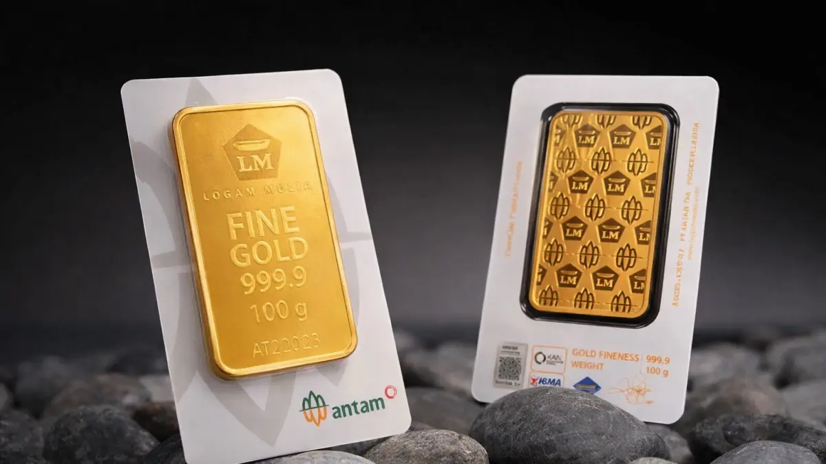 Harga emas Antam hari ini 13 April 2026, berada di level Rp2,86 Juta.