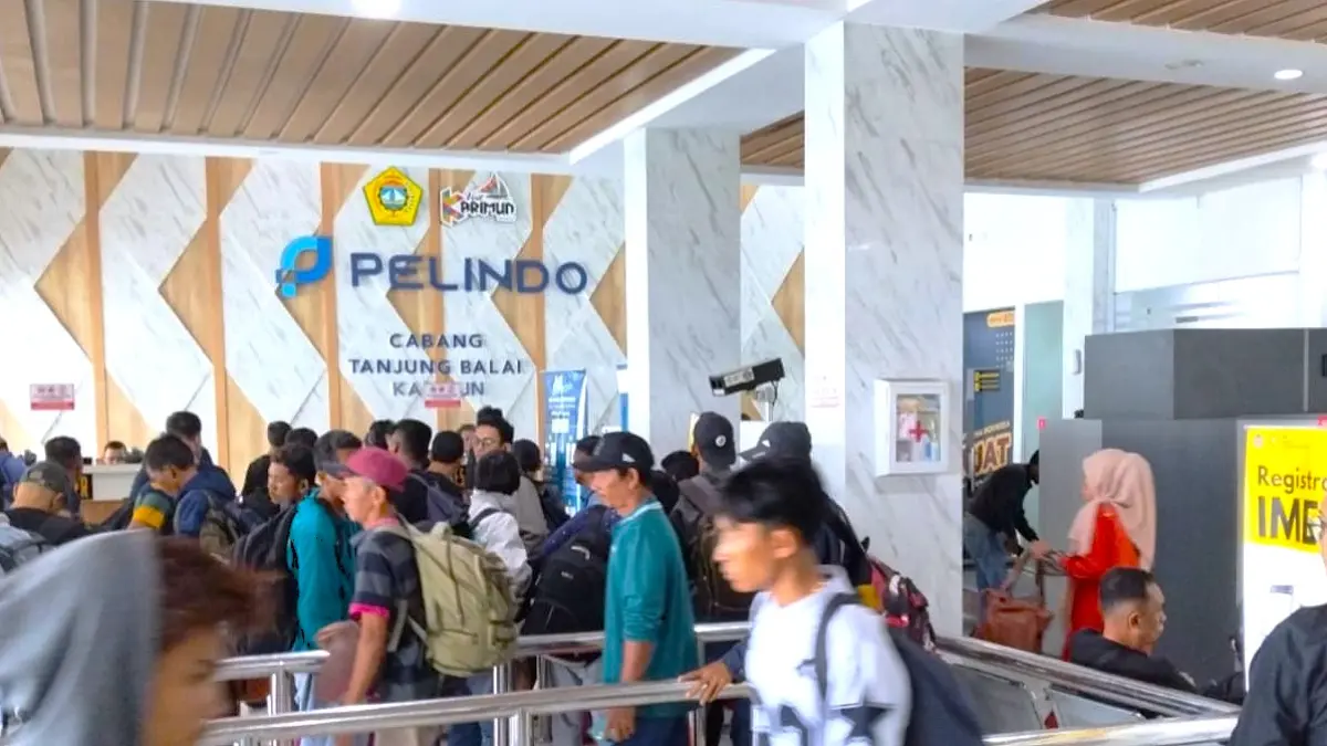Pelindo mencatat peningkatan layanan penumpang selama periode angkutan Lebaran 2026.