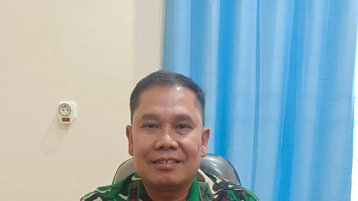 SAMPAIKAN: Ketua Primkop Kartika AMP, Kapten Arm Patar Silalahi saat menyampaikan program ketahanan pangan.