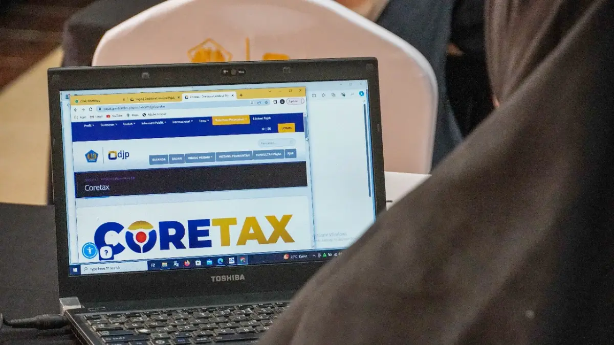 DIGITALISASI: Pemanfaatan layanan coretax terus meningkat, bahkan mencapai sekitar 70 persen menjelang batas pelaporan SPT pada akhir April. IST/KP