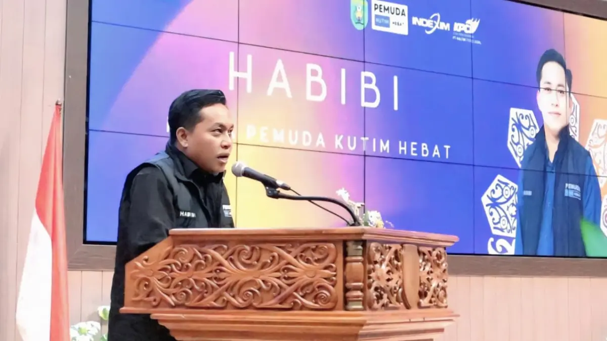 Ketua Pemuda Kutim Hebat, Habibi. IST/KP