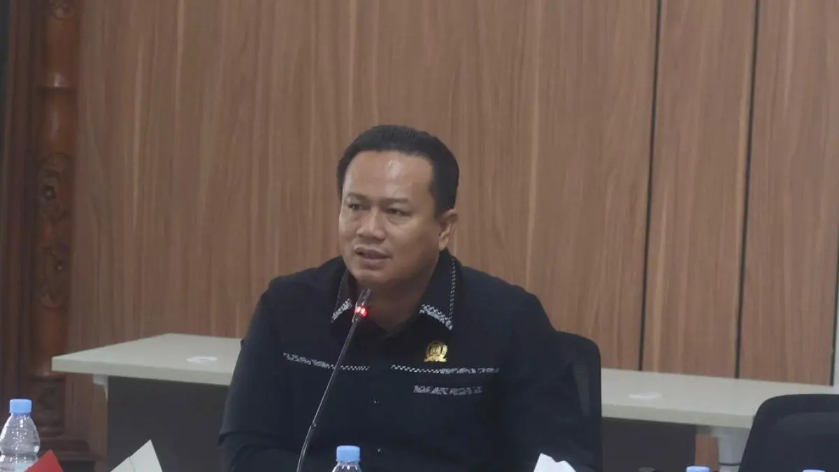 KOMITMEN: Ketua KONI Balikpapan Gasali nyatakan komitmennya untuk memajukan olahraga Balikpapan. ANGGI PRADITHA/KP