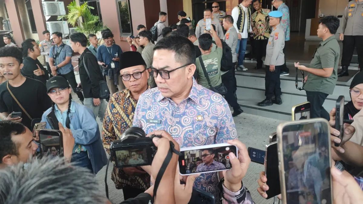 JANGAN TERPROVOKASI: Wali Kota Samarinda Andi Harun meminta masyarakat yang menyampaikan aspirasi harus sesuai dan mewaspadai adanya penyusup. 