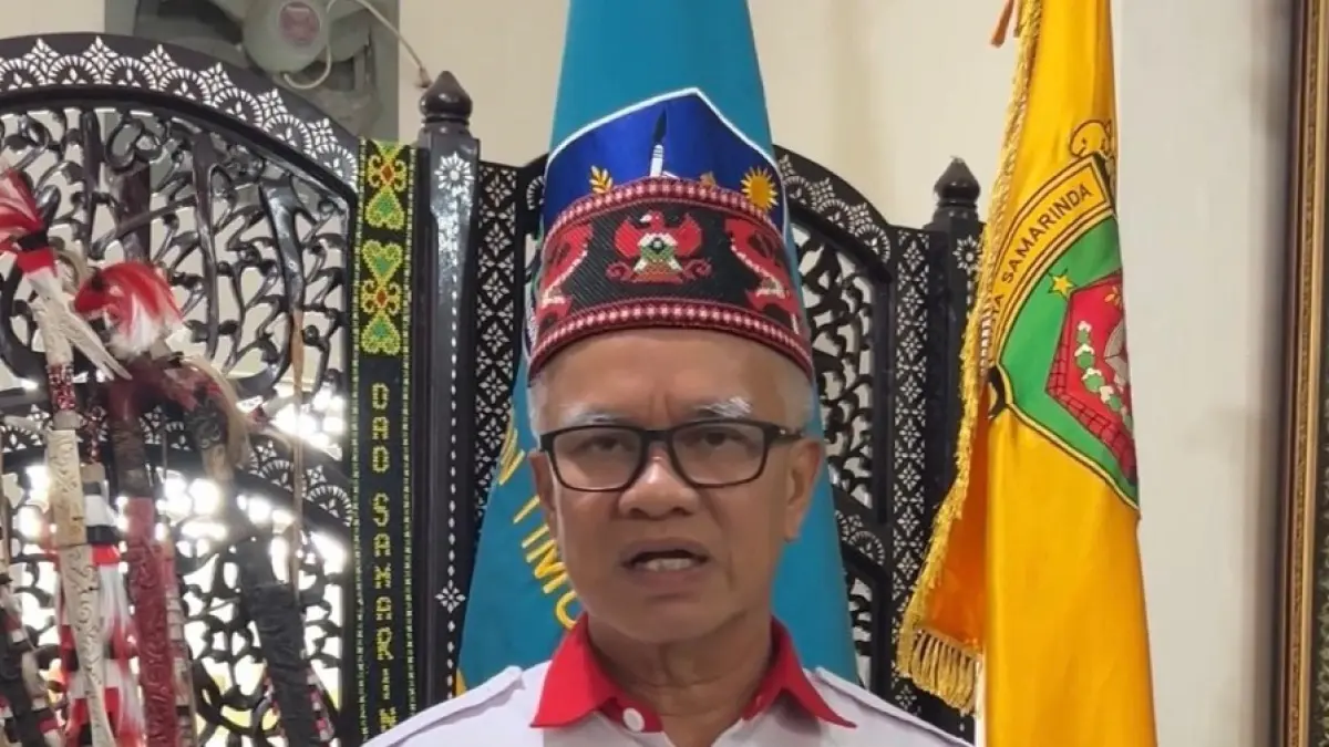 Ketua Umum Perseketuan Dayak Kaltim Syaharie Jaang.