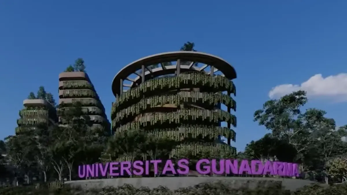 KULIAH: Kampus Universitas Gunadarma di IKN yang dijadwalkan membuka aktivitas akademik 28 September 2026.(ist/kp)