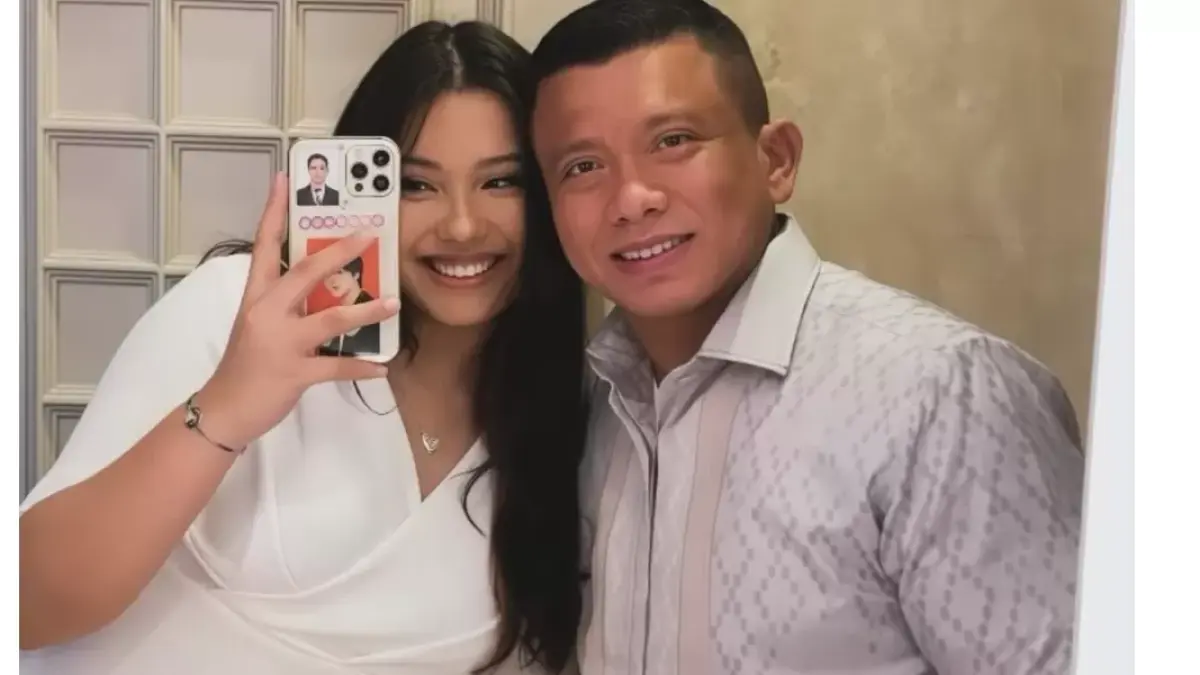 Ferdy Sambo dan putrinya.