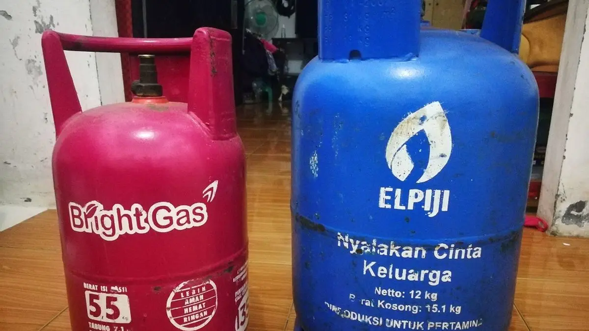 Ilustrasi LPG.