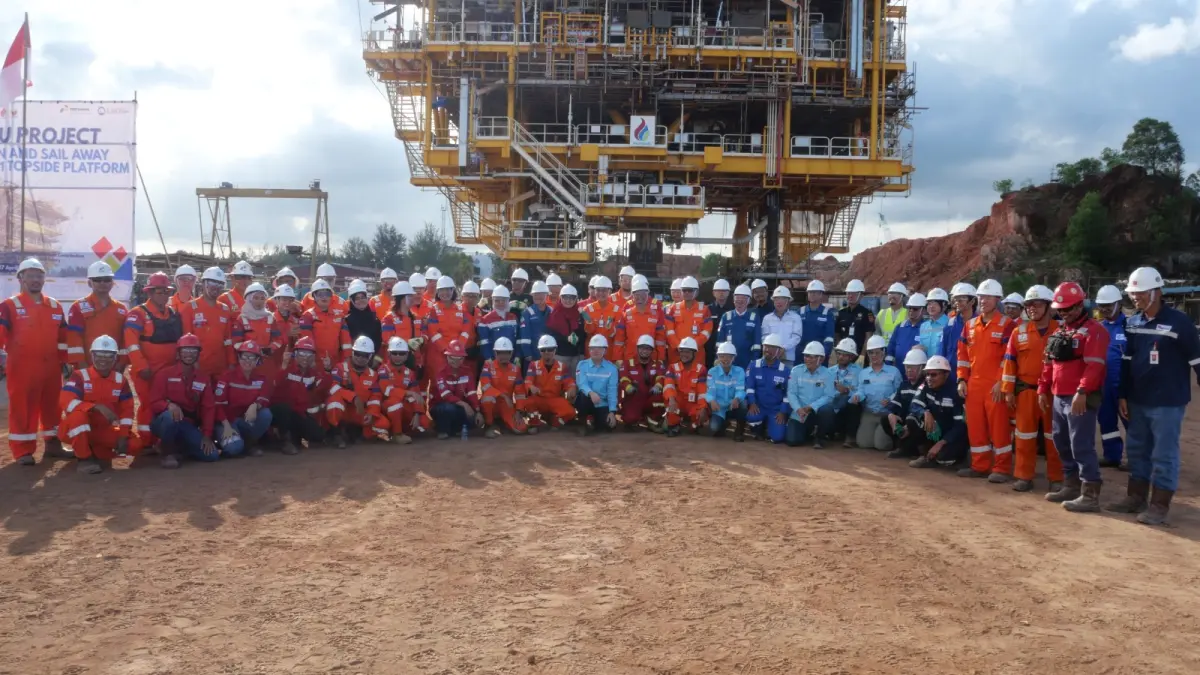 ONSTREAM: Proyek pengembangan Lapangan Migas Manpatu ini ditargetkan onstream kuartal pertama 2027. (ist)