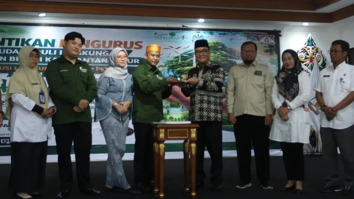 PELANTIKAN: Pelantikan DPD Pepelingasih Kalimantan Timur yang dihadiri Wakil Wali Kota Balikpapan, Bagus Susetyo di Aula Rumah Jabatan Wakil Wali Kota Balikpapan, Rabu (22/4). (ANGGI PRADITHA/KP)