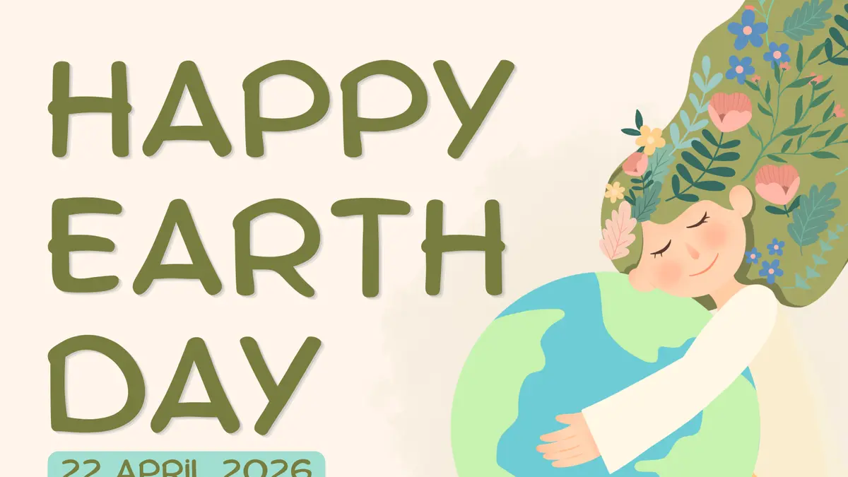 Peringatan Hari Bumi atau Earth Day.