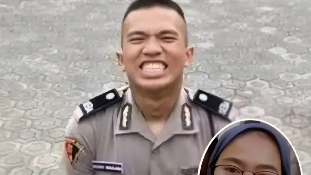 Alvian Maulana Sinaga dan sang pacar yang dibakar hingga tewas. 