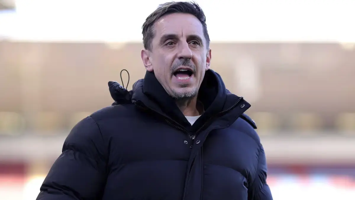 Gary Neville memprediksi Arsenal masih memiliki harapan juara. (Foto: Football London)