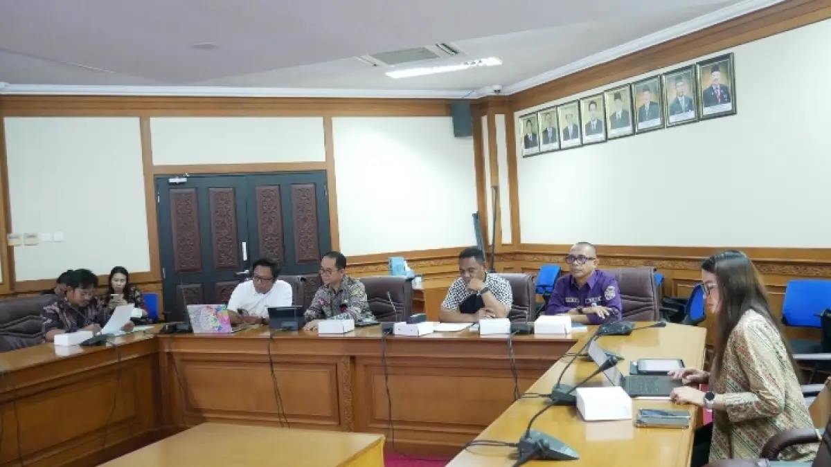JAMINAN SOSIAL: Asistensi monitoring dan evaluasi secara daring terkait percepatan capaian jaminan sosial.