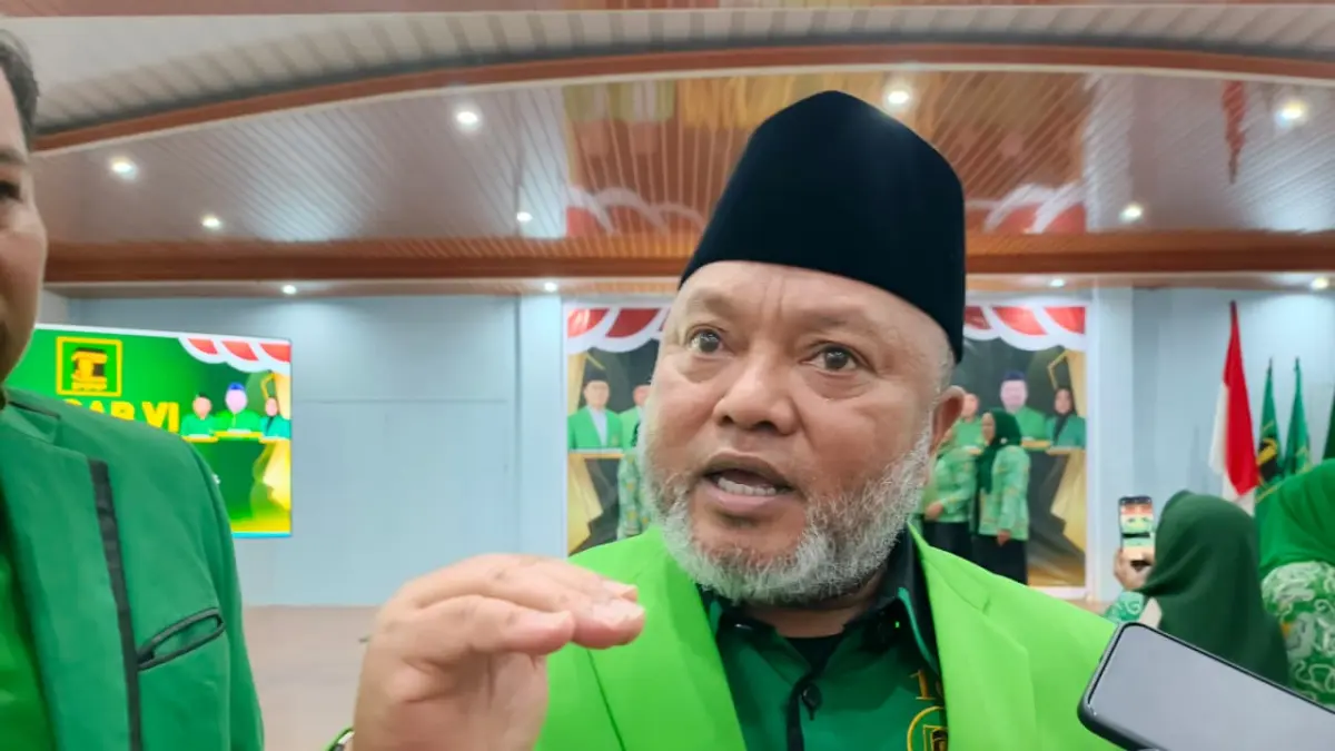 KONSOLIDASI: Ketua Dewan Pengurus Wilayah (DPW) PPP Kalimantan Timur, Gamalis. (Jufriadi/KP)