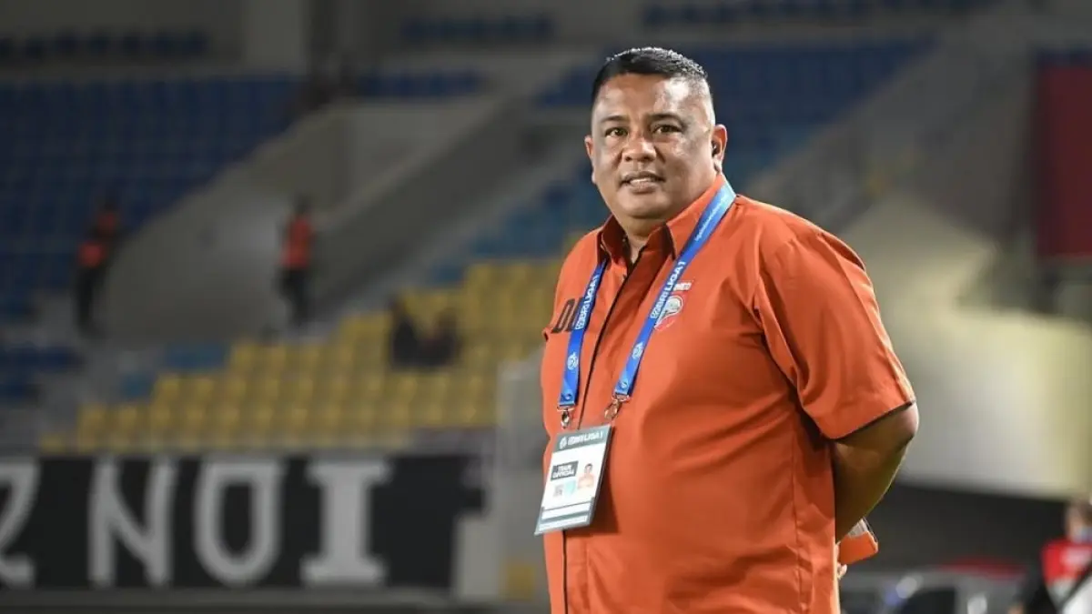 Manager Borneo FC Dandri Dauri.