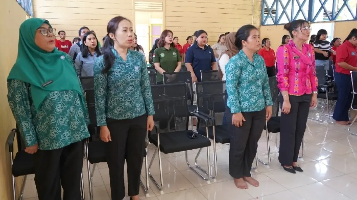 Rakor pemantapan persiapan Kampung Balok Asa mengikuti lomba Aku Hatinya PKK tingkat Provinsi Kaltim. (IST)&nbsp;