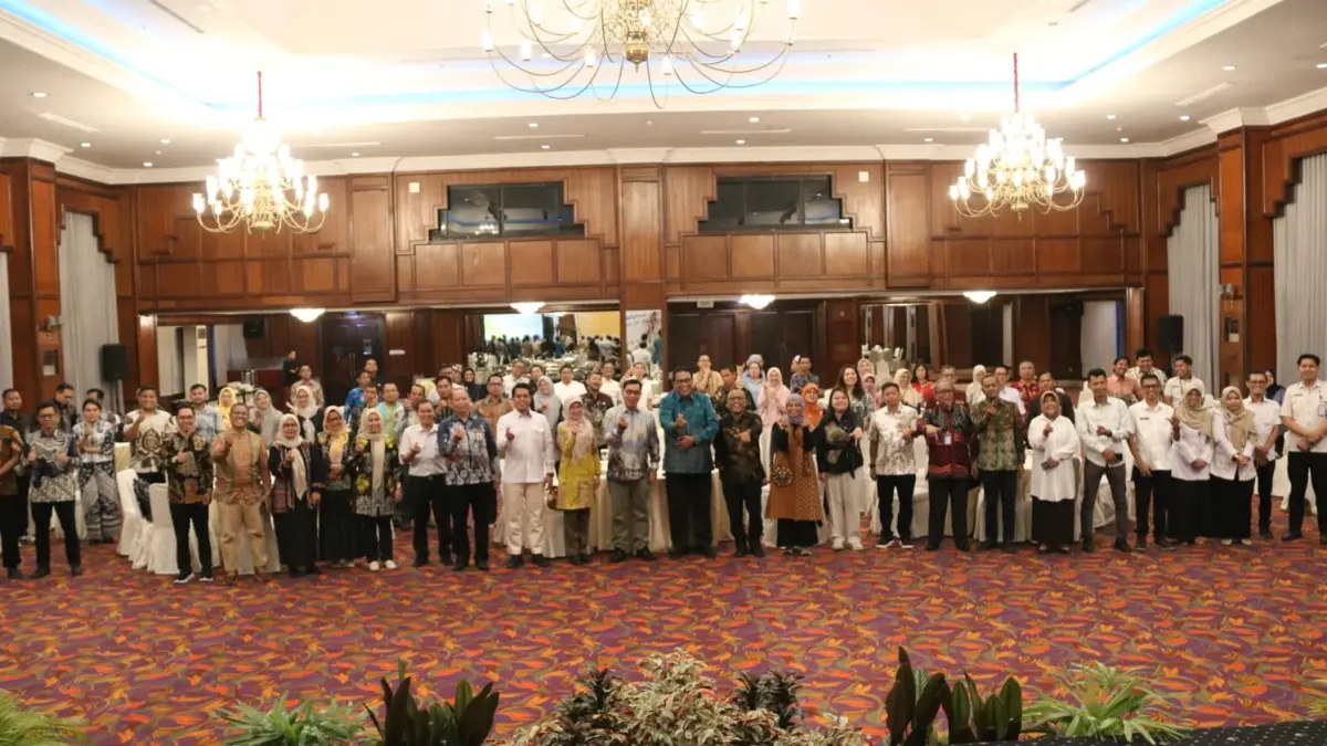 SAMAKAN PERSEPSI: Rakor menjadi ruang strategis untuk memastikan seluruh pihak memiliki pemahaman yang sama terhadap program prioritas tahun 2026.