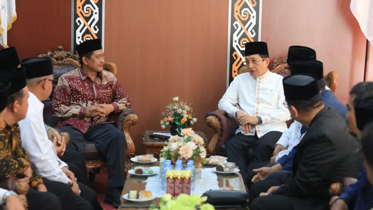 UINSI Samarinda terima kunjungan Menteri Agama Nasaruddin Umar. 