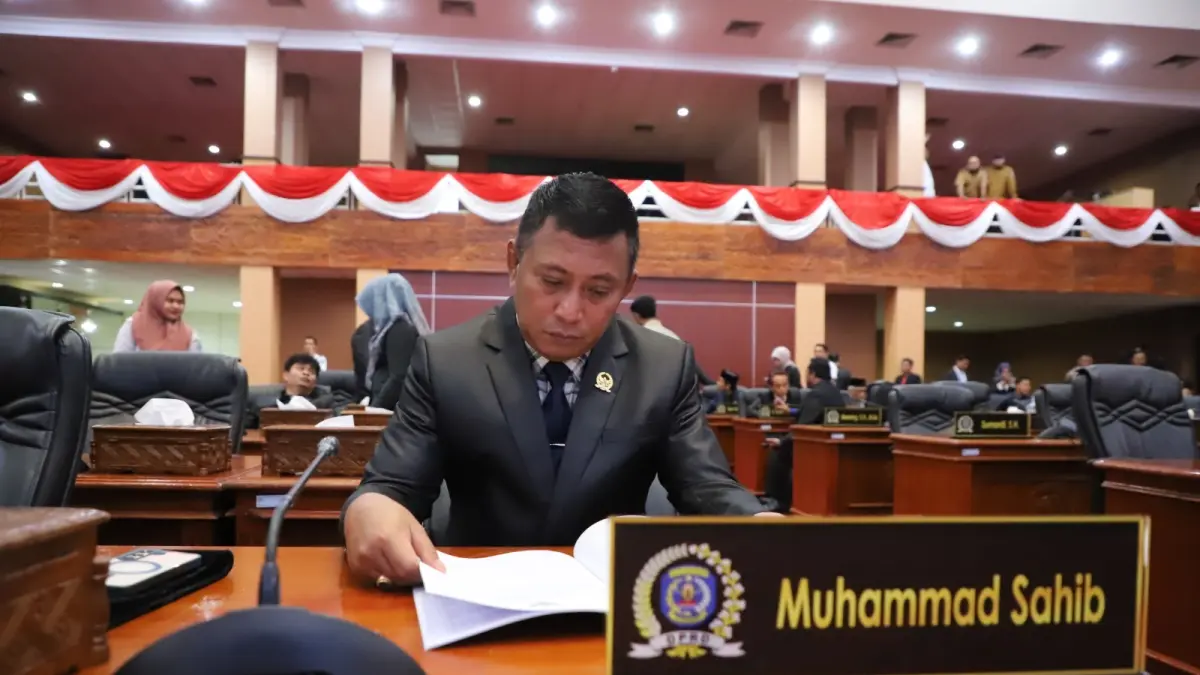 Wakil Ketua Komisi C DPRD Bontang, Muhammad Sahib.