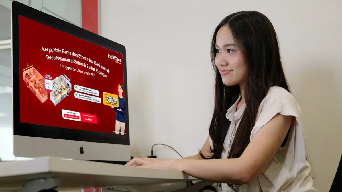 INOVATIF: Telkomsel hadirkan IndiHome Ultra Mesh Wi-Fi, solusi berbasis teknologi “mesh” yang dirancang memperluas jangkauan sinyal agar lebih merata di seluruh area rumah.