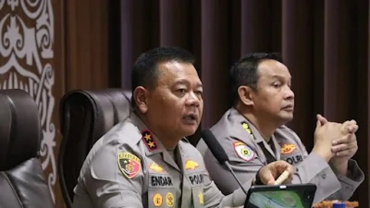 KONSISTEN: Kapolda Kaltim Irjen Pol Endar Priantoro memimpin langsung analisa dan evaluasi (anev) situasi keamanan ketertiban masyarakat (kamtibmas) di Kaltim.