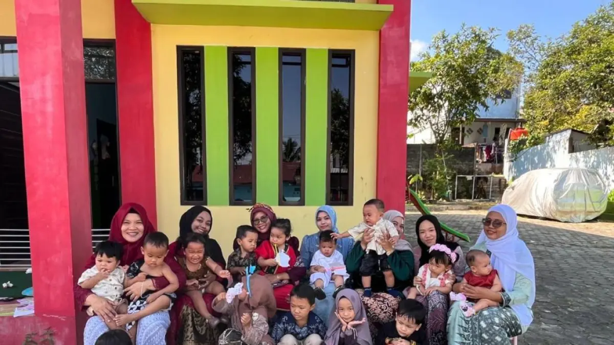 TETAP BERMAIN: Peringatan Hari Kartini tidak ditempatkan sebagai agenda tahunan semata, melainkan sebagai bagian dari praktik pendidikan yang terstruktur dan berkelanjutan.