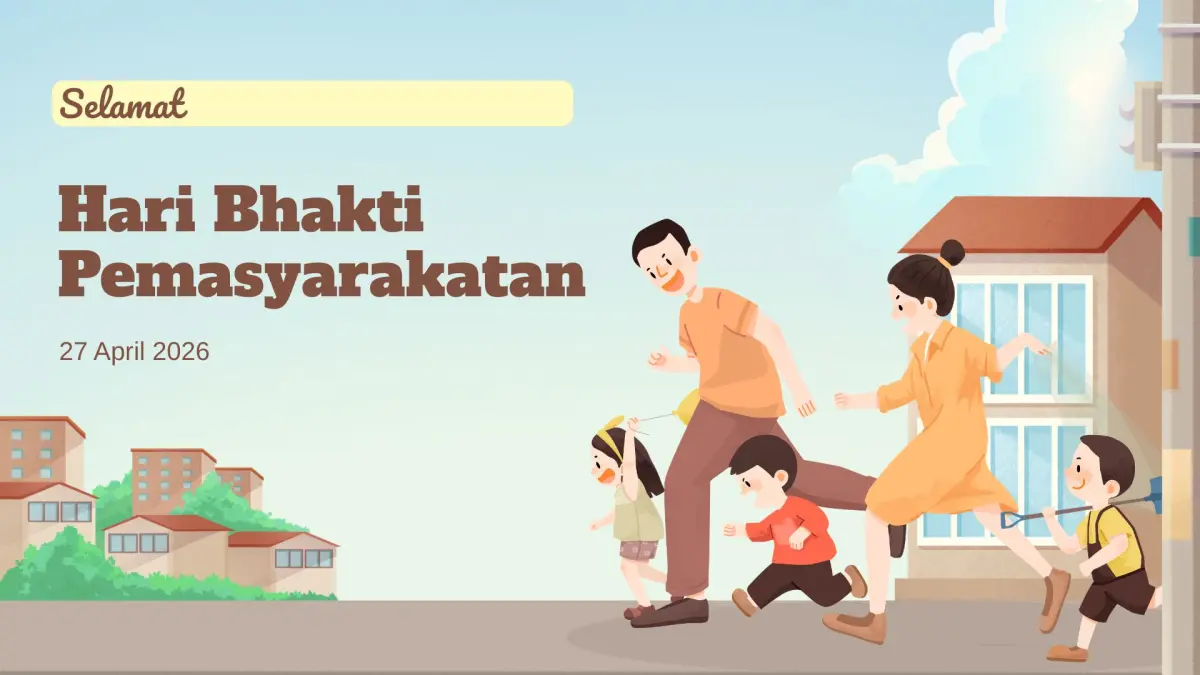 Ucapan Hari Bakti Pemasyarakatan 2026.