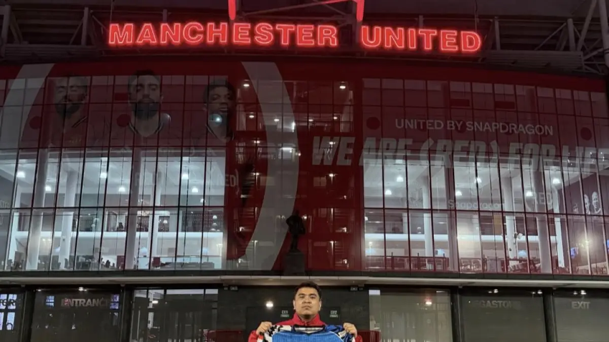 BELUM BERUNTUNG: Akbar Paudi harus puas dengan gelar runner up di eFootball Championship 2026 Manchester United.

&nbsp;

&nbsp;