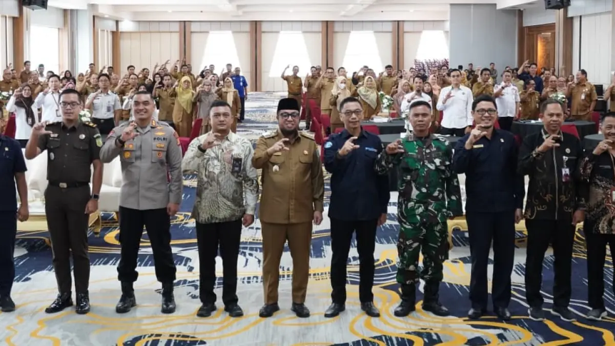 INFORMASI: Monitoring dan evaluasi (monev) keterbukaan informasi publik untuk Pejabat Pengelola Informasi dan Dokumentasi (PPID) di lingkungan Pemkab Paser, Selasa (28/4/2026). (NAJIB/KP)