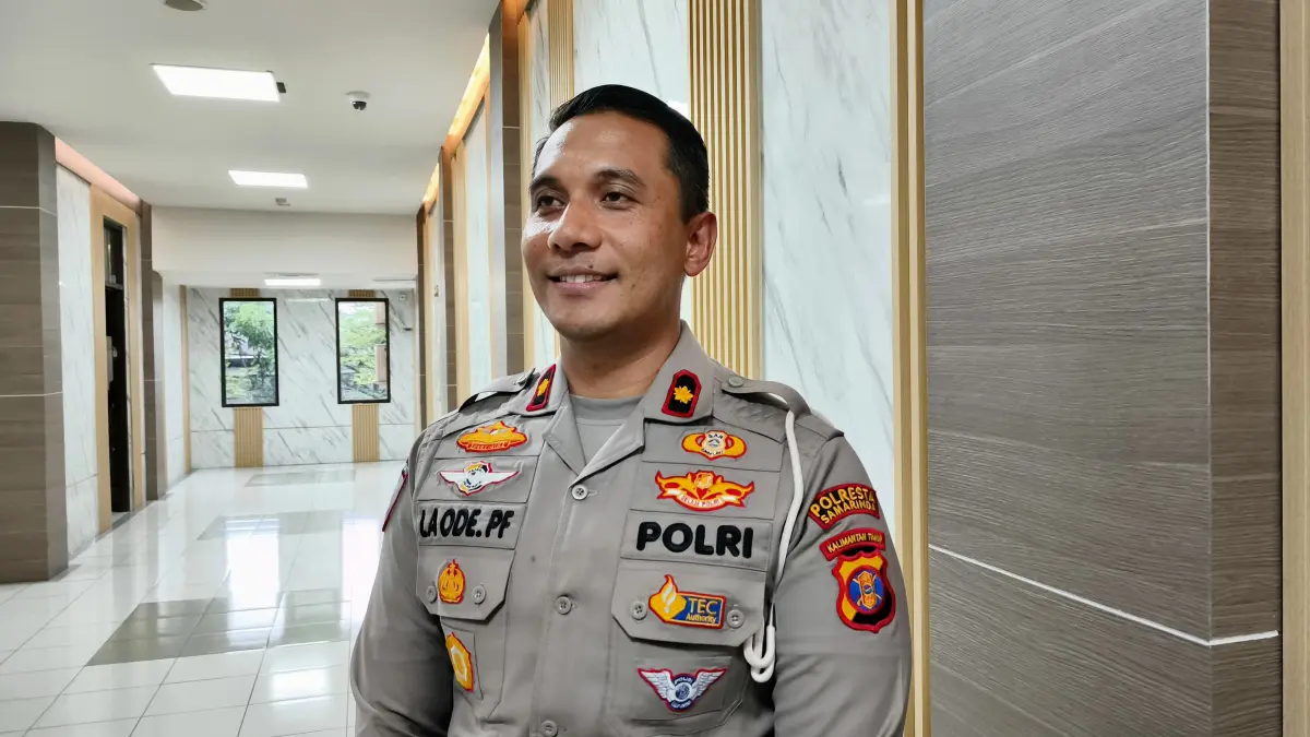 Kasat Lantas Polresta Samarinda-Kompol La Ode Prasetyo Fuad