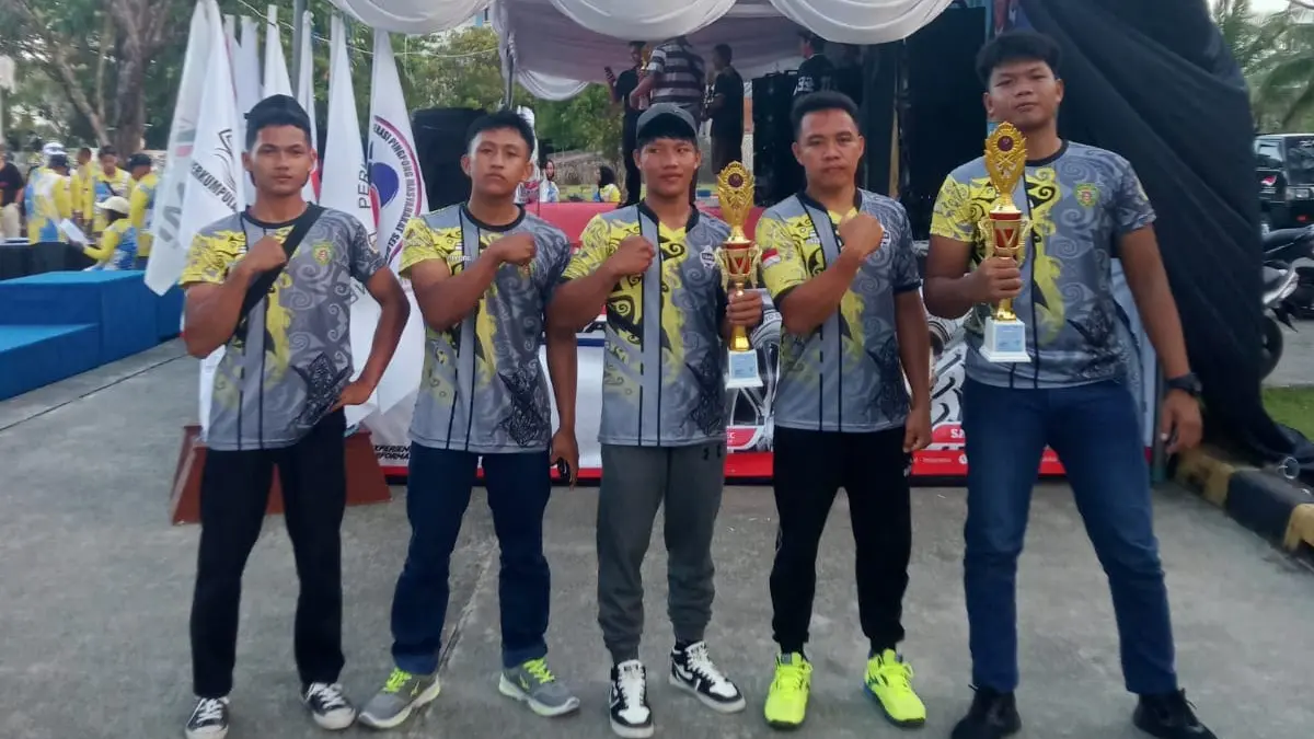 PANCO: Anak-anak Mentawir, Kecamatan Sepaku, PPU, atlet panco, yang bersiap diri untuk melenggang ke panggung Pornas Palopo, Sulsel 2027.